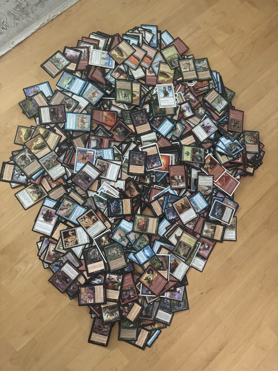 Magic The Gathering Sammelbilder & Trading cards: 2.2 KG alte Magic the Gathering Karten – Gebraucht aus Zürich von Flo3333 1
