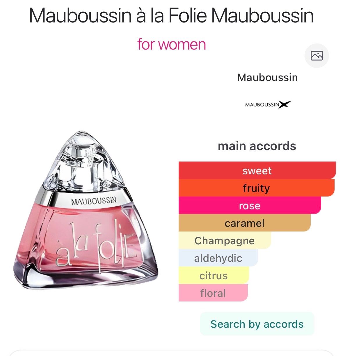 Profumi & Eau de Toilette: Mauboussin à la Folie Duftprobe EDP 5ml – Usato da Zürich venduto da deruja 5