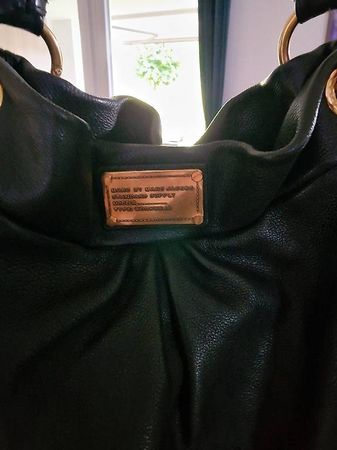 Handtasche / Umhängetasche  Classic Q Hillier Hobo, Schwarz
