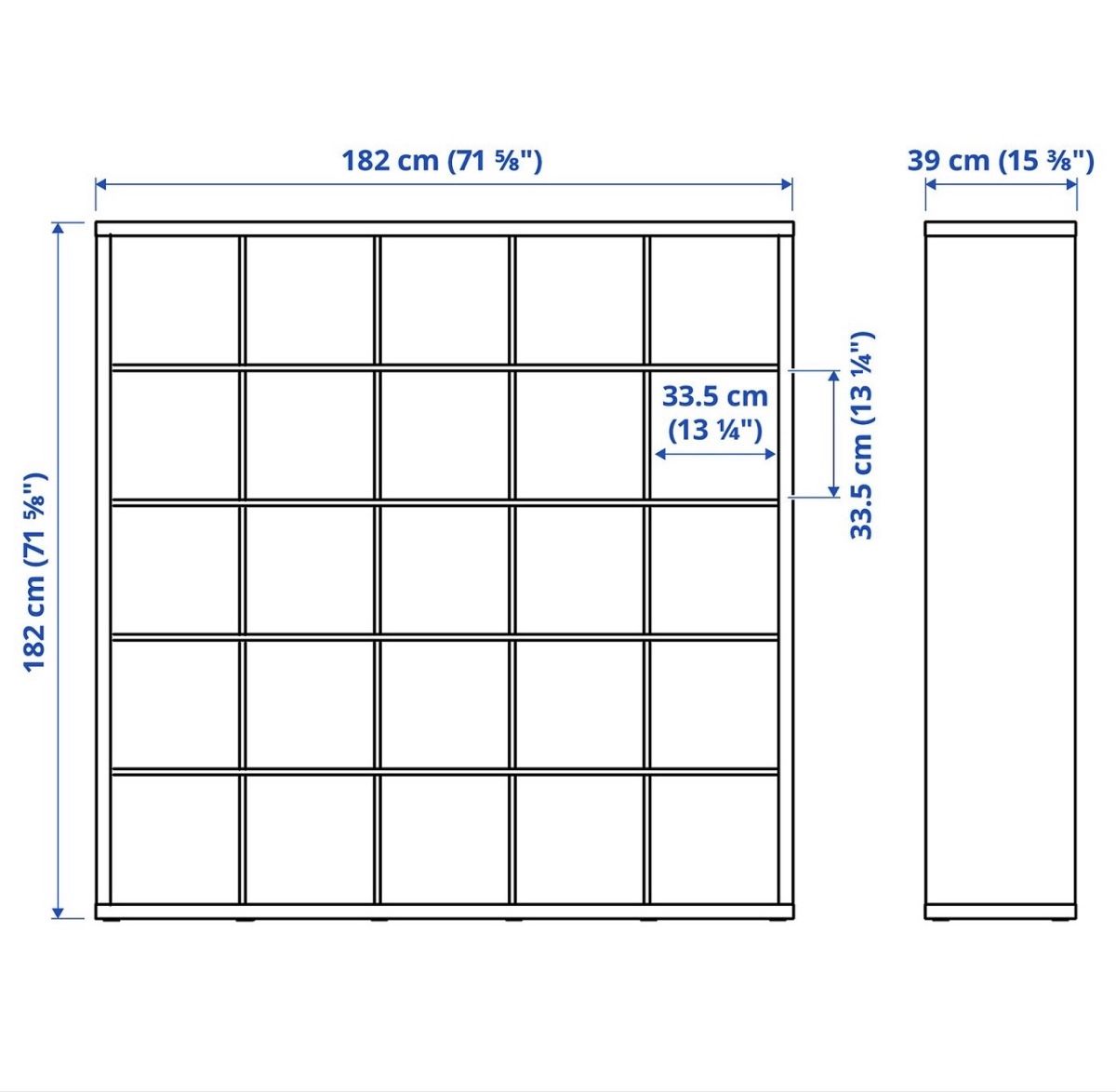 Ikea Étagères: Kallax gross 5x5 – D'occasion à Zürich par giu_qyn7 4