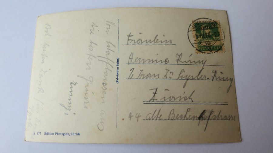 Ansichtskarten: Rheinfall - Schloss Laufen - 1926 – Gebraucht aus Jona von centumprata 1
