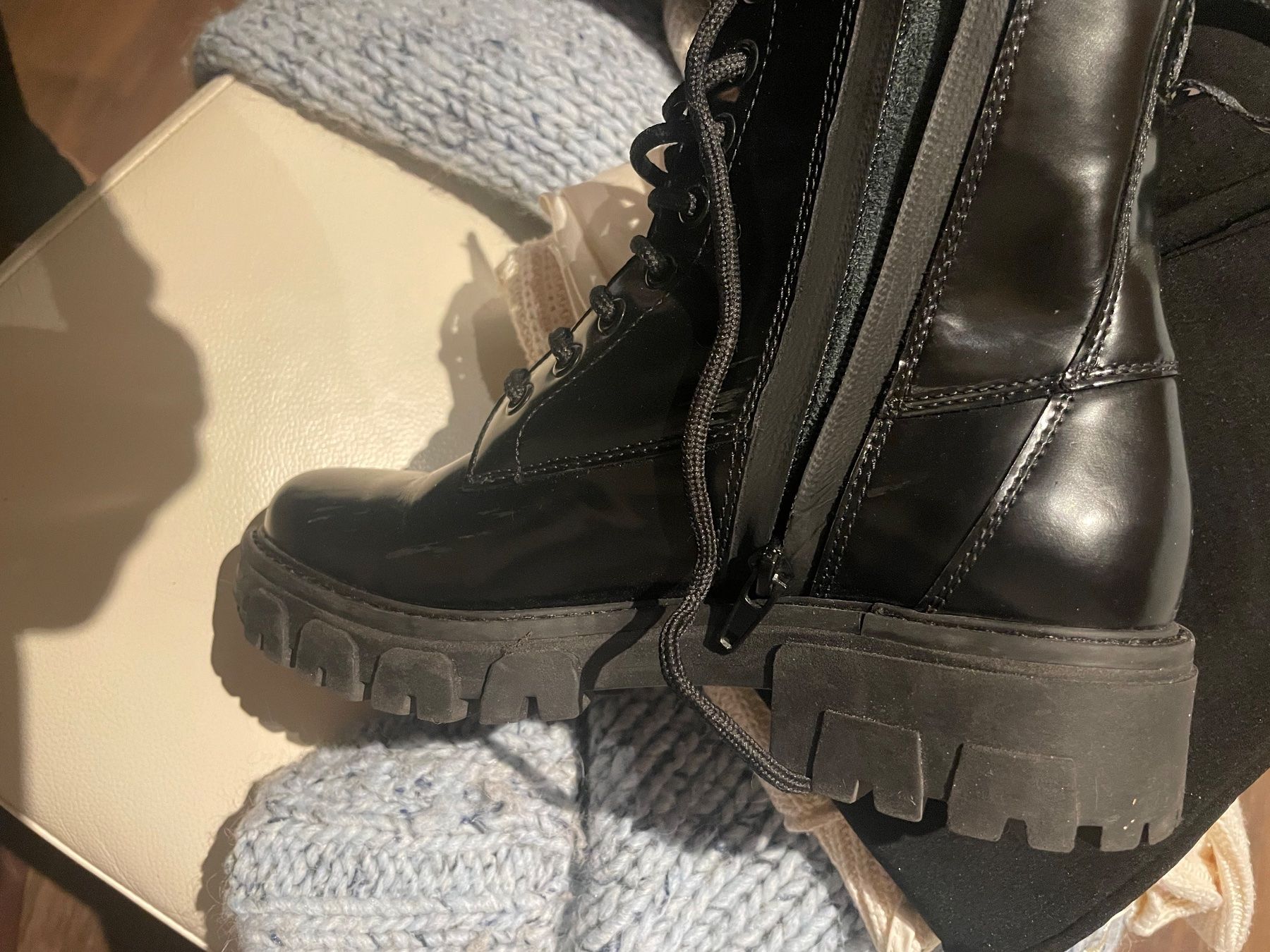 Hugo Boss Scarpe da donna: Hugo Boss Große 36 Boots Stiefelette – Usato da Scherz venduto da Mandarine8 3