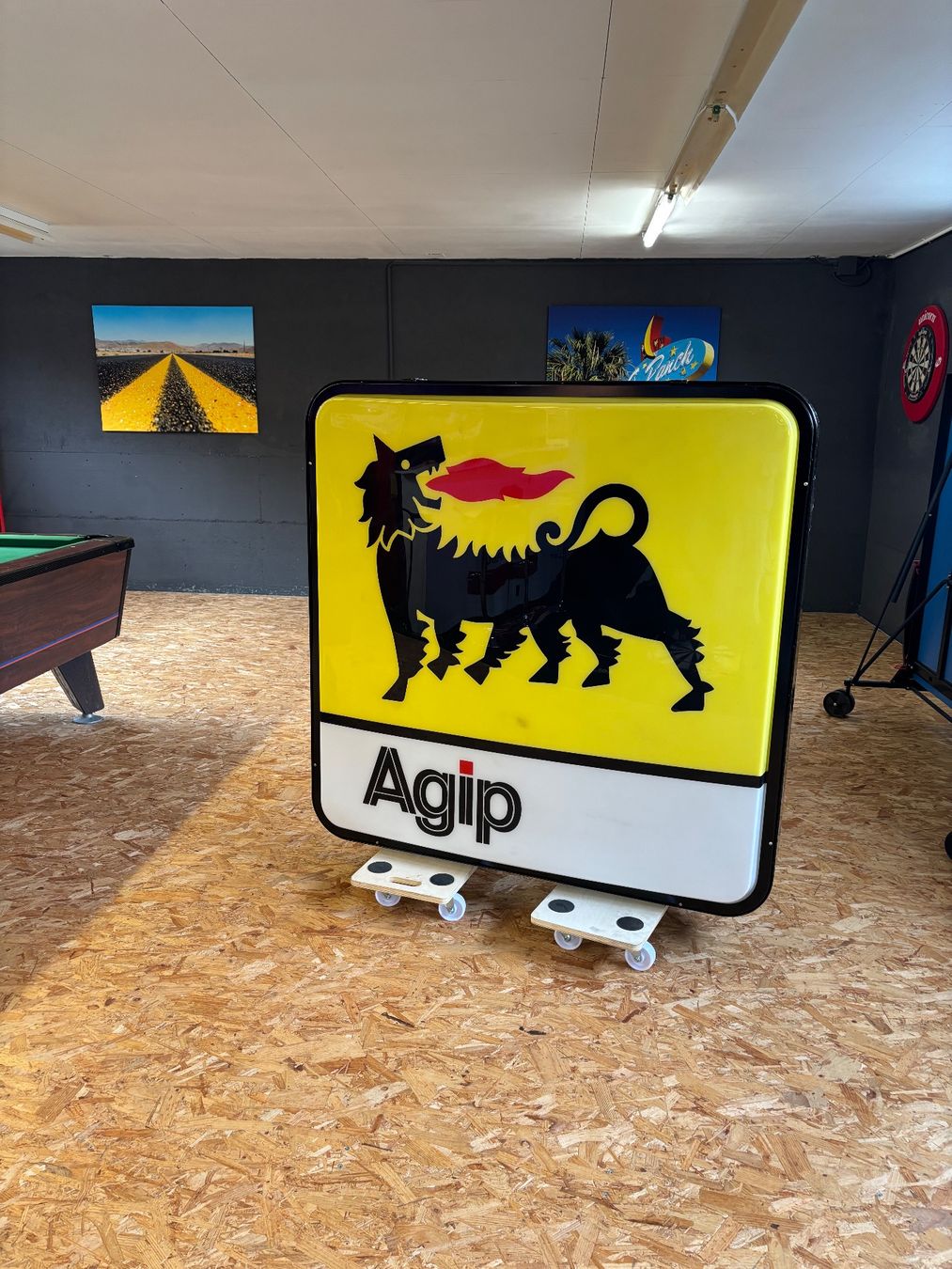 Insegne: Leuchtreklame AGIP - Werbeschild – Usato da Rorschacherberg venduto da danielbischof 5