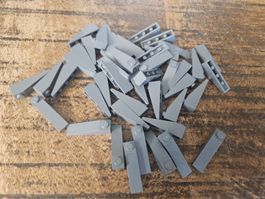 lego 60477 lot de 45 pièces Dark Bluish Gray Slope 18 4 x 1