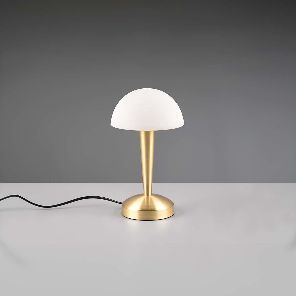 Lampade: Tischleuchte, Glas, Messing, 26 cm Höhe – Nuovo (secondo la descrizione) da Kreuzlingen venduto da Smart-Light 1