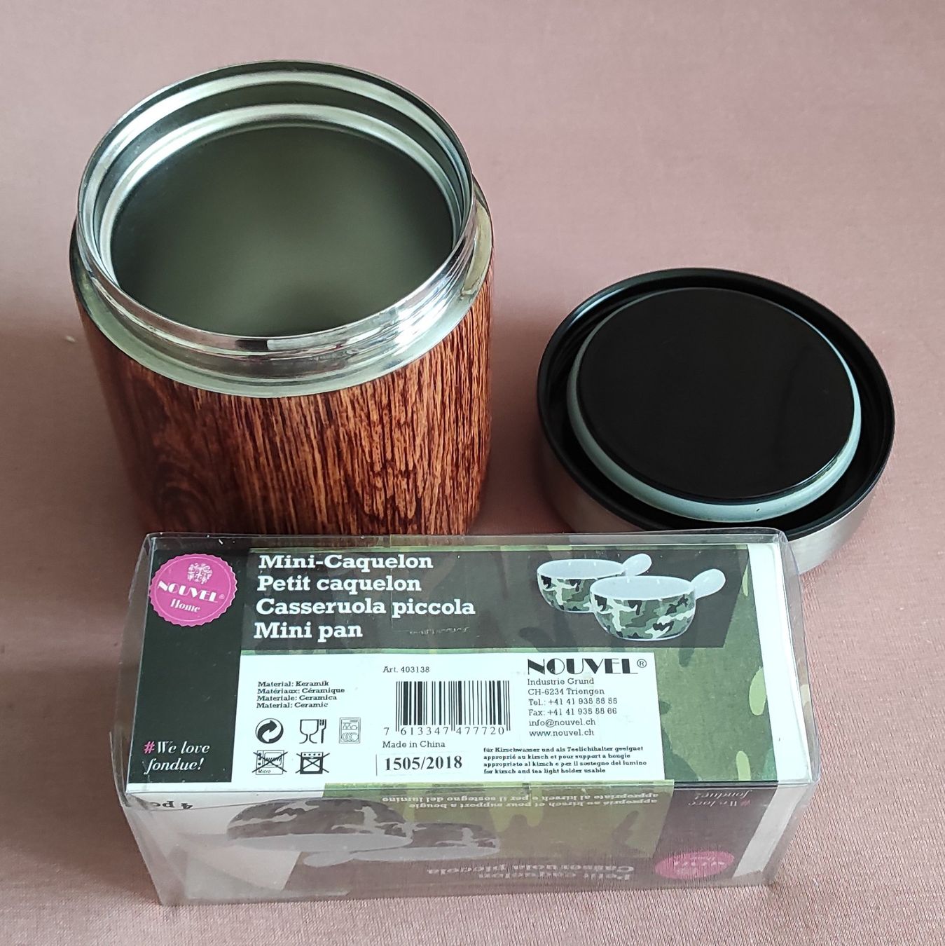 Pentole: Koor Isolationsbehälter + Mini Caquelon Set. ( neu ) – Nuovo e nell'imballaggio originale da Oetwil am See venduto da bushcrafter 1