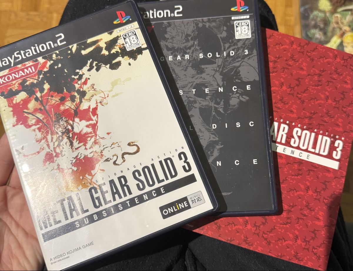 Jeux: Jeu PS2 Metal Gear Solid 3 Subsistence avec casque JAP – D'occasion à Ecublens VD par Snake_sama01 5