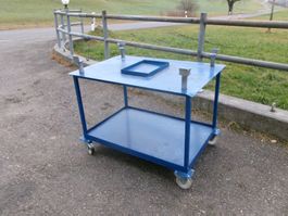 Metall / Transportwogen  -  Palett -Grösse   Handwagen