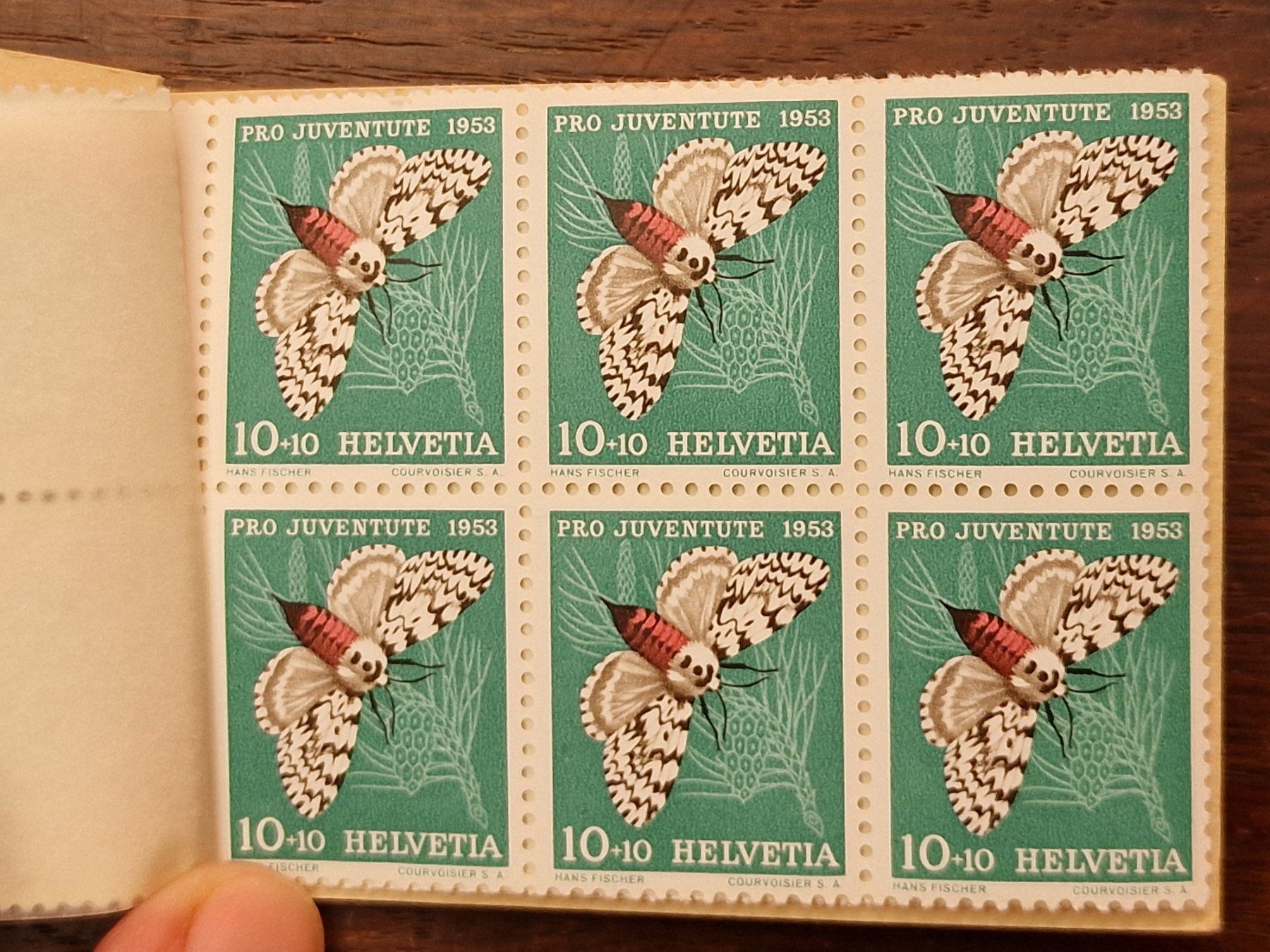 Tutti i francobolli: Pro Juventute Markenheft 2 - 1953 - POSTFRISCH - D – Usato da Aesch LU venduto da briefmarken.uray 2