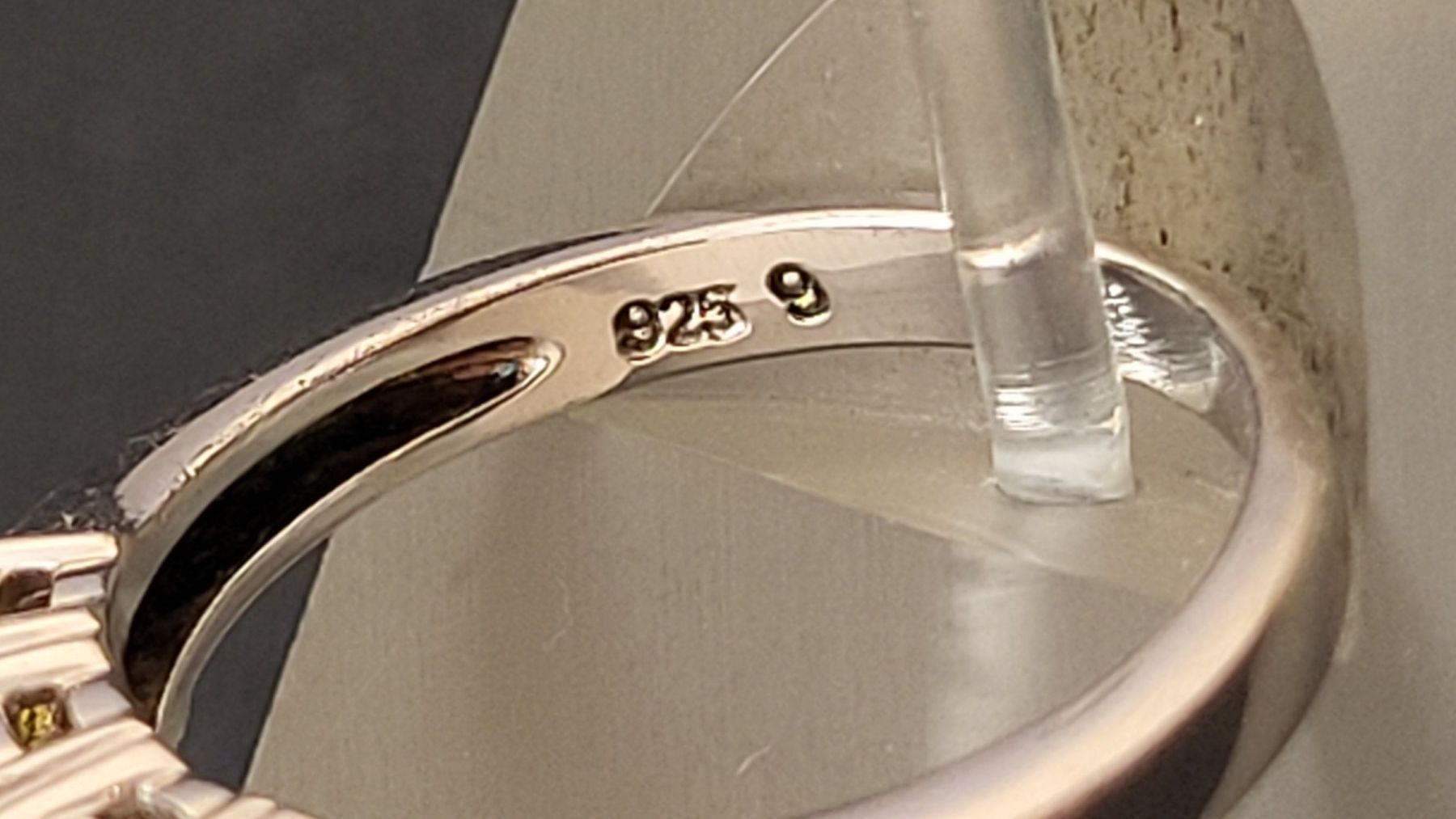 Anelli: Silberring mit Citrin – Usato da Basel venduto da spinne02 8