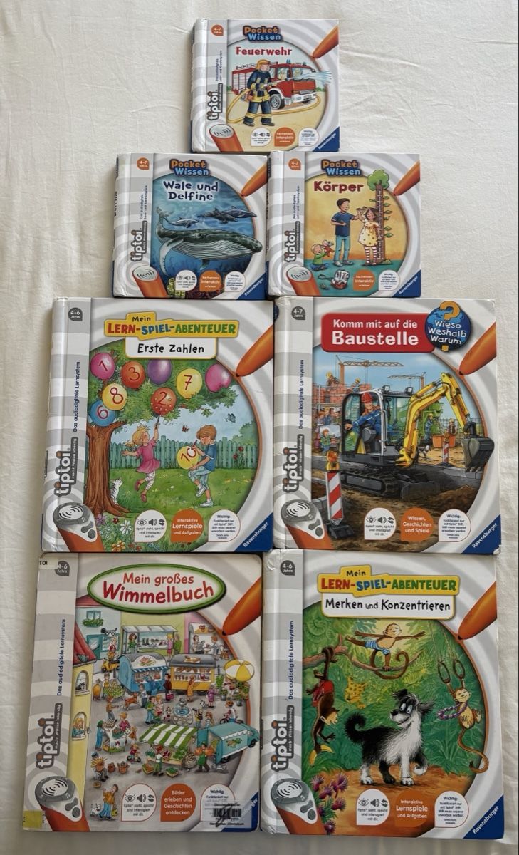 Libri: 7 Ravensburger Tiptoi Bücher – Usato da Gränichen venduto da andi_c