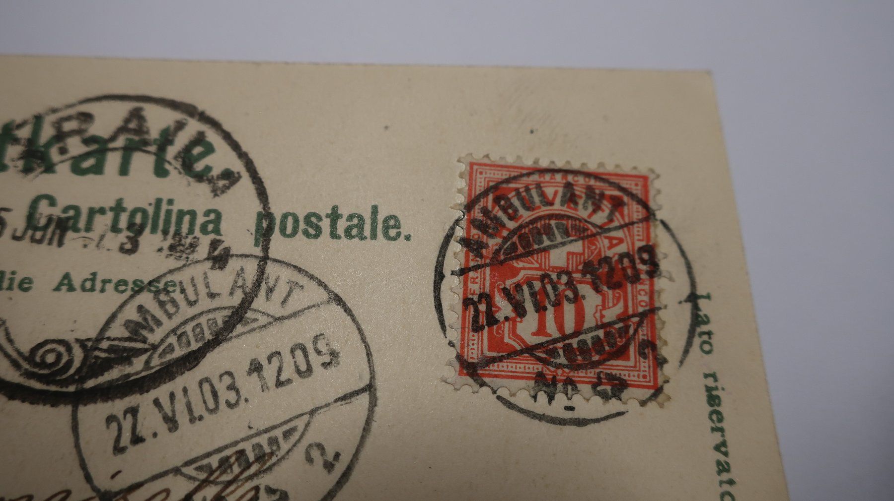 Cartoline postali: Neuchâtel.  Monument de la République. 1903 – Usato da Cormoret venduto da Pascalll2001 5