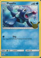 TCG POKEMON POPPLIO SM03 BLACK STAR PROMO XXL jumbo size