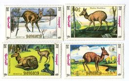 Briefmarken "Sibirische Moschustier". Mongolei