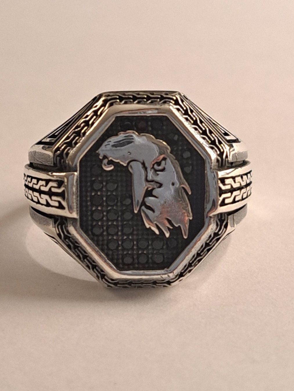 Ringe: 0013 - Bague en argent, Aigle, taille 63 – Neu und originalverpackt aus Neuchâtel von NIDAVELIR