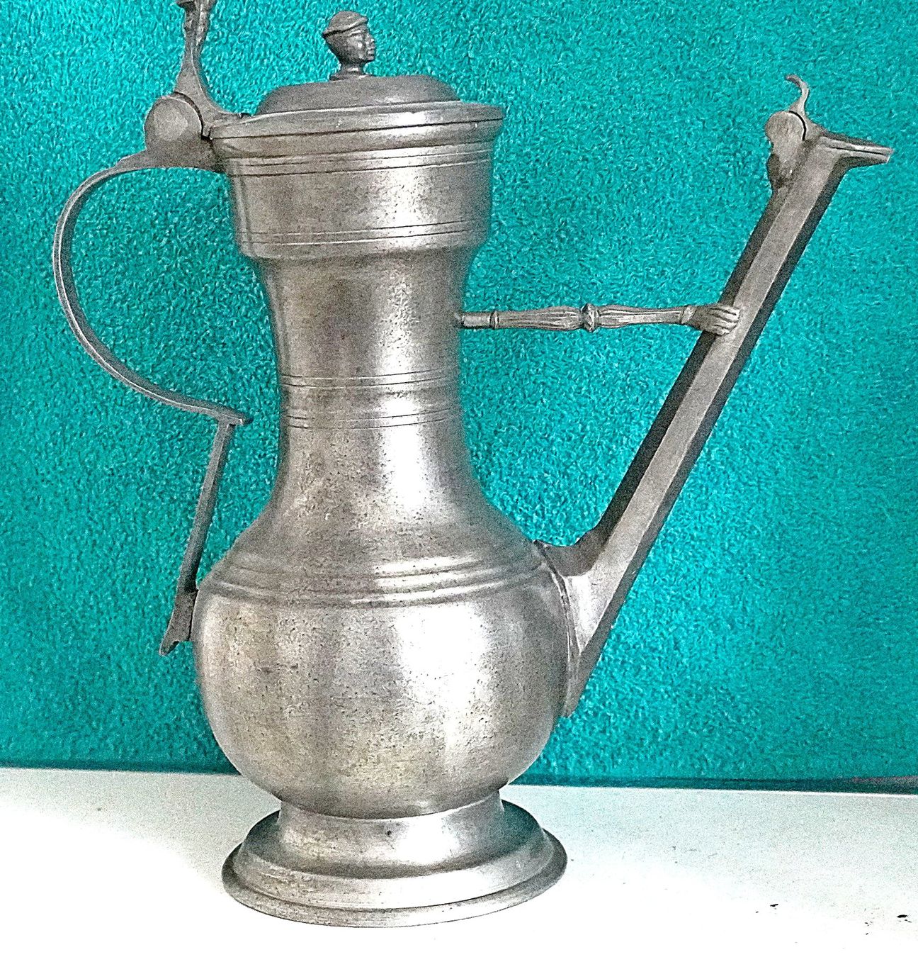 Caraffe: Zinnkanne gross 1700gr 95% – Usato da Baar venduto da 2cvbaar