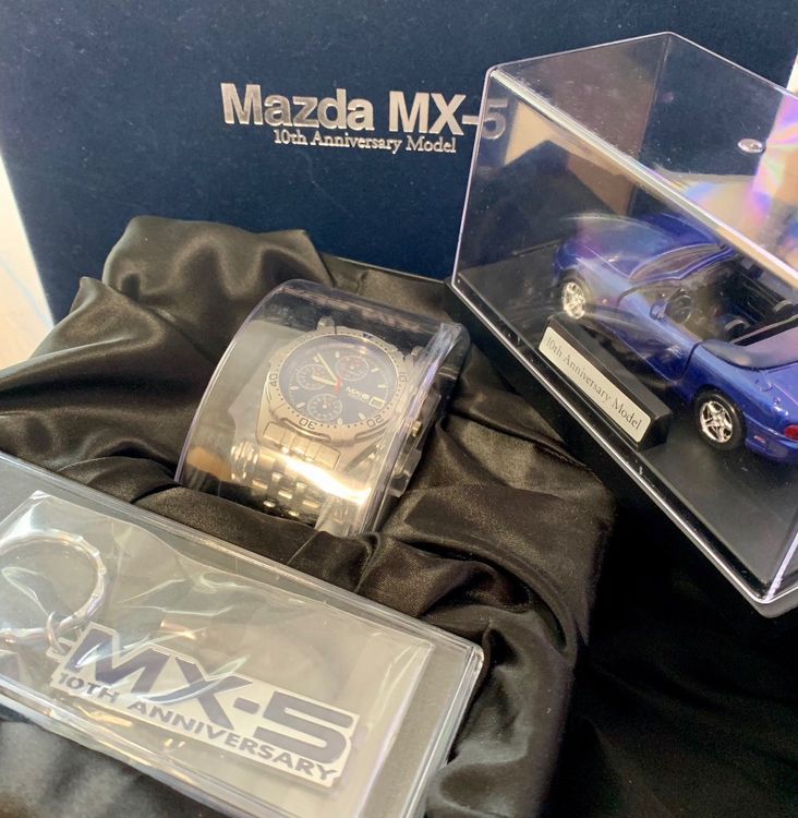 Mazda MX-5 „10th Anniversary“Geschenkset