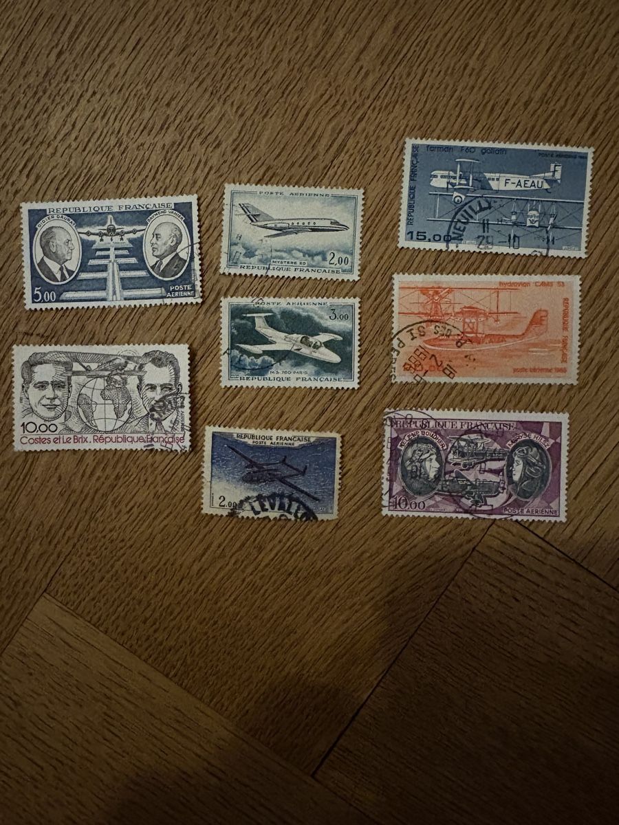 Tutti i francobolli: französische Flugpostmarken Briefmarke – Usato da Luzern venduto da Valie