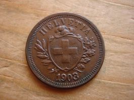 (K1) 1 Rappen 1903 VZ+