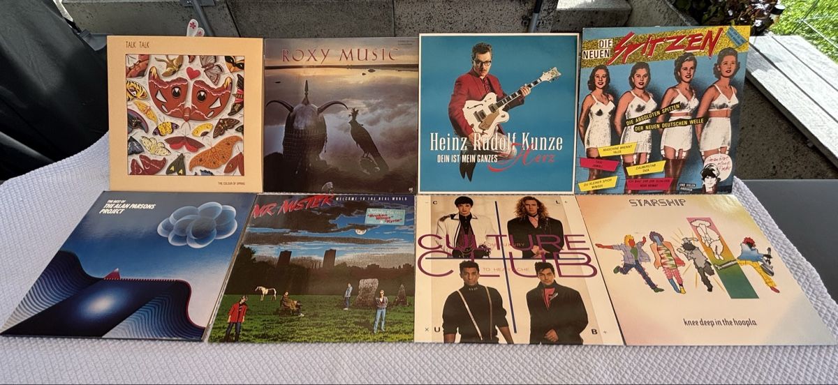 Dischi in vinile: 8x Vinyl-Schallplatten, viel Rock & – Usato da Altendorf venduto da Schumi26.4