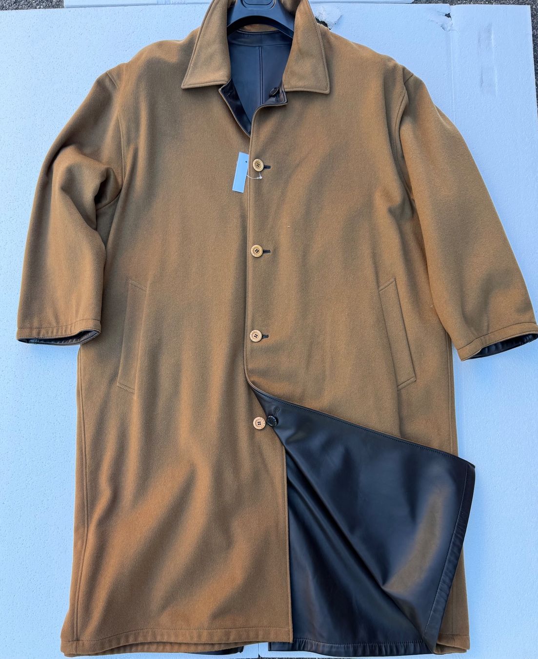 Mäntel: NEU Leder/Cashmere Mantel Reversible – Neu (gemäss Beschreibung) aus Kaltbrunn von SwissLake02