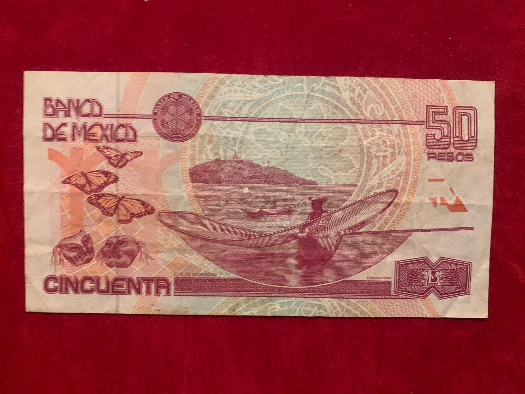 Banconote: MEXICO - 50 Pesos 17 Mar. 1998 - – Usato da Le Lignon venduto da Trikles 1