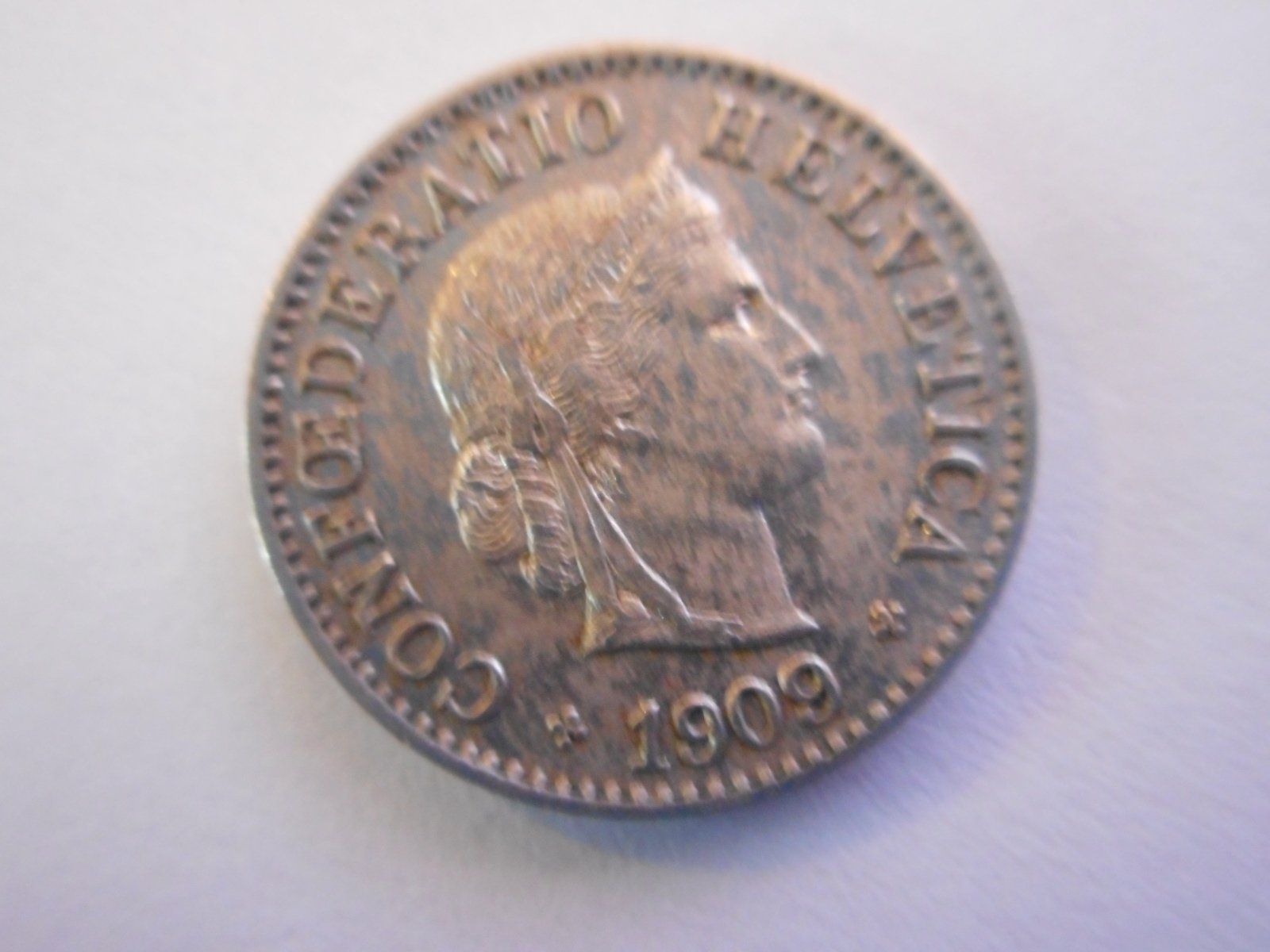 Tutti le monete: 5 Rp. 1909  unz  fleckig – Nuovo (secondo la descrizione) da Kriegstetten venduto da pizlad2010 1
