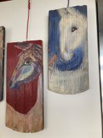 Kunst Pferd Ross Bild Malerei Gemälde Künstlerin E. Bühler
