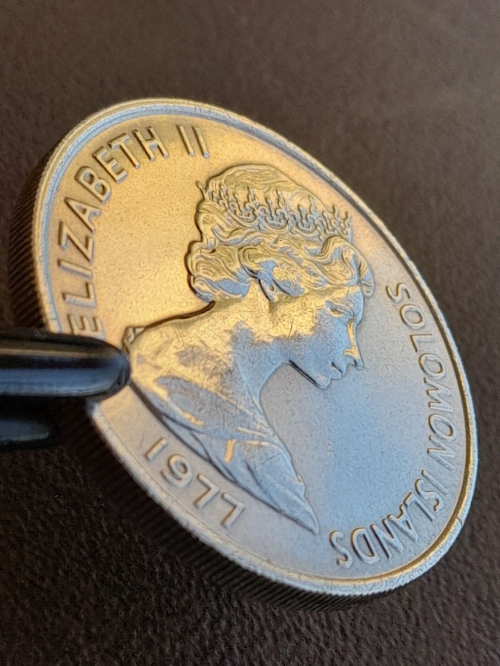 Toutes les monnaies: 20 Cent 1977 Elisabeth II. Salomonen – D'occasion à Basel par Basel_20 5