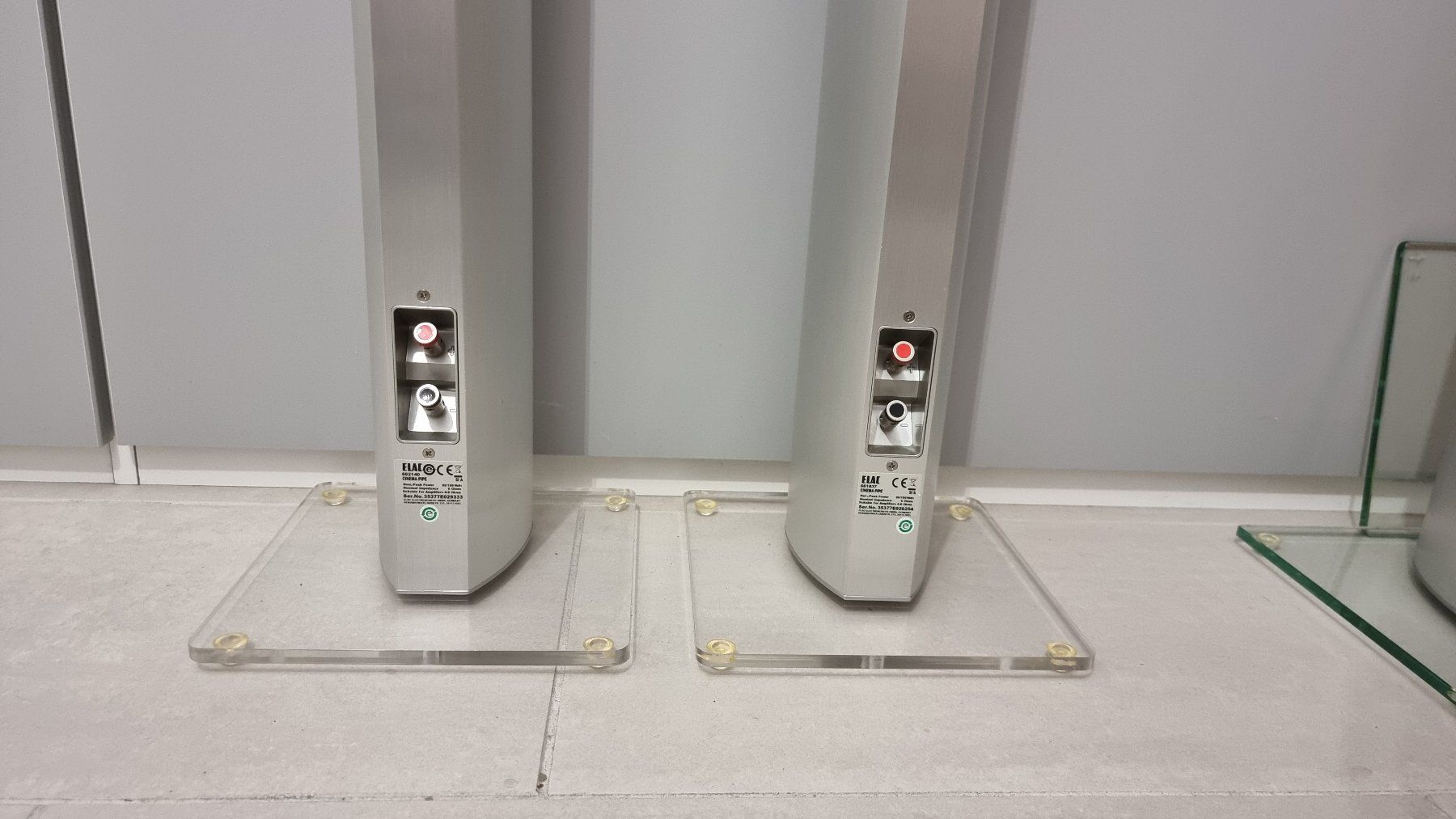 Elac Casse acustiche: ELAC Cinema Pipe Aluminium-Silber – Usato da Zürich venduto da tomm9404 2