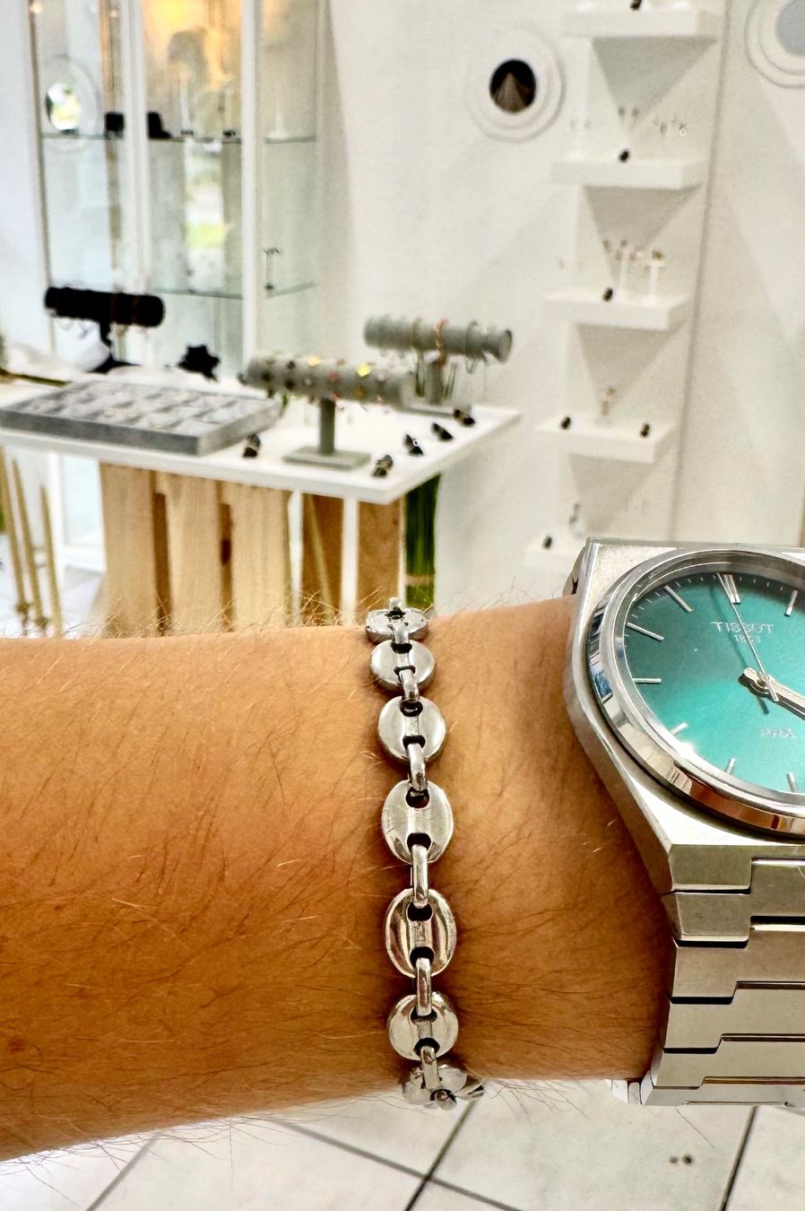 Bracciali & Braccialetti: Armband Kaffeebohne Optik – Nuovo e nell'imballaggio originale da Grenchen venduto da JAP_Jewellery