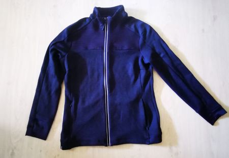 Jacke dunkelblau Decathlon Wedze, Damen L