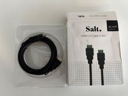Salt HDMI 2.0 Kabel 4K HDR Ultra HD (1.8m) neu & ungebraucht