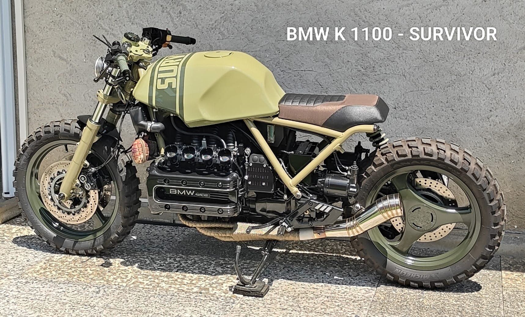BMW Strada: BMW K1100 LT SURVIVOR Brat Style – Usato da Bellinzona venduto da tah_v5tl