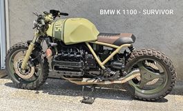 BMW K1100 LT SURVIVOR The Mandalorian Brat Style