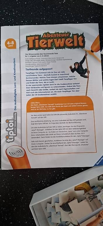 Giochi: Tiptoi Tierwelt 4-8 Jahre – Usato da Urdorf venduto da natascha_1 2