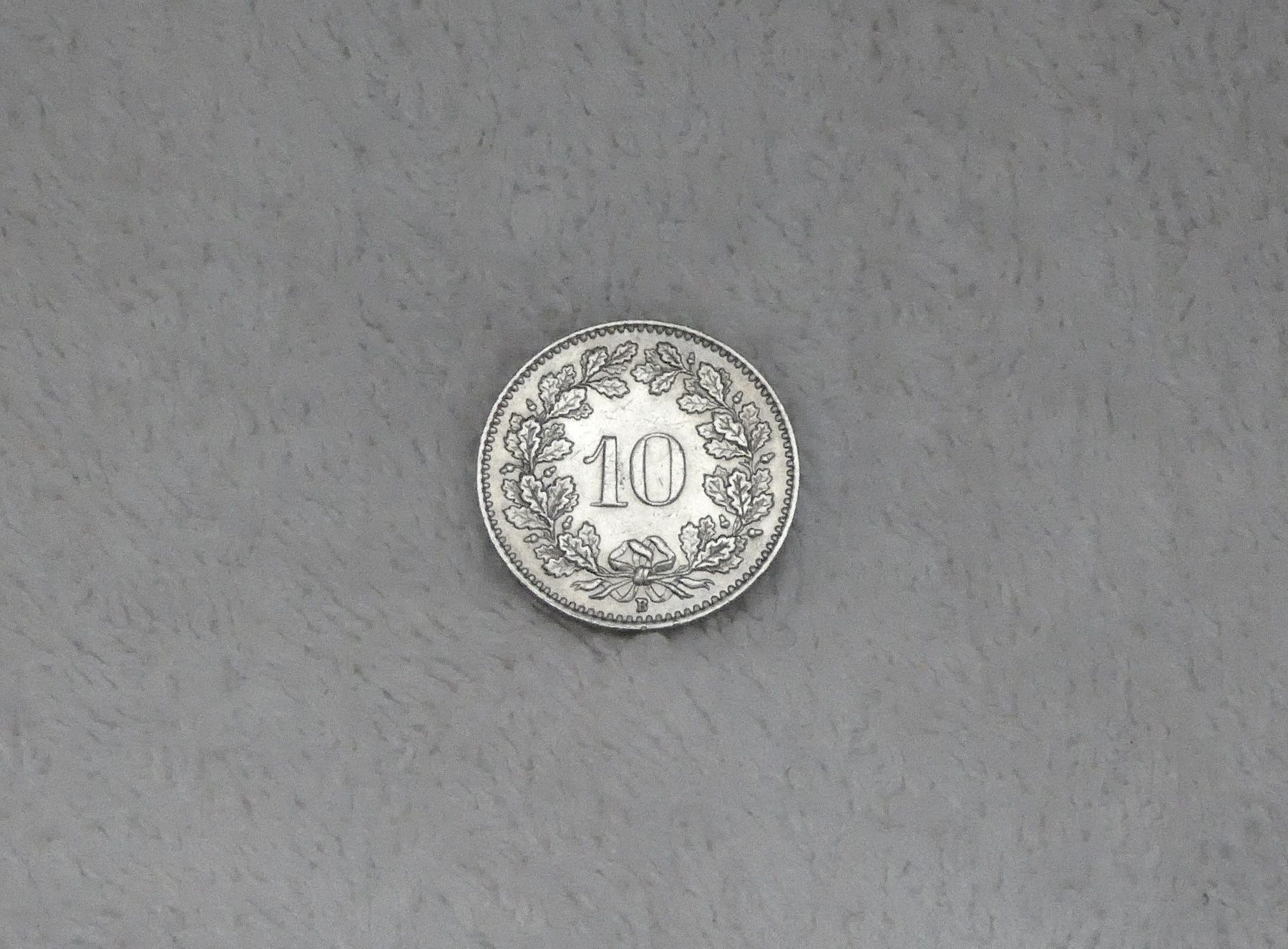 Tutti le monete: 10 centimes/rappen 1957 – Usato da Nyon venduto da Ilmi09 1