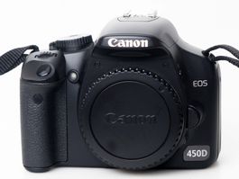 Canon EOS 450D Gehäuse, TOP-Zustand