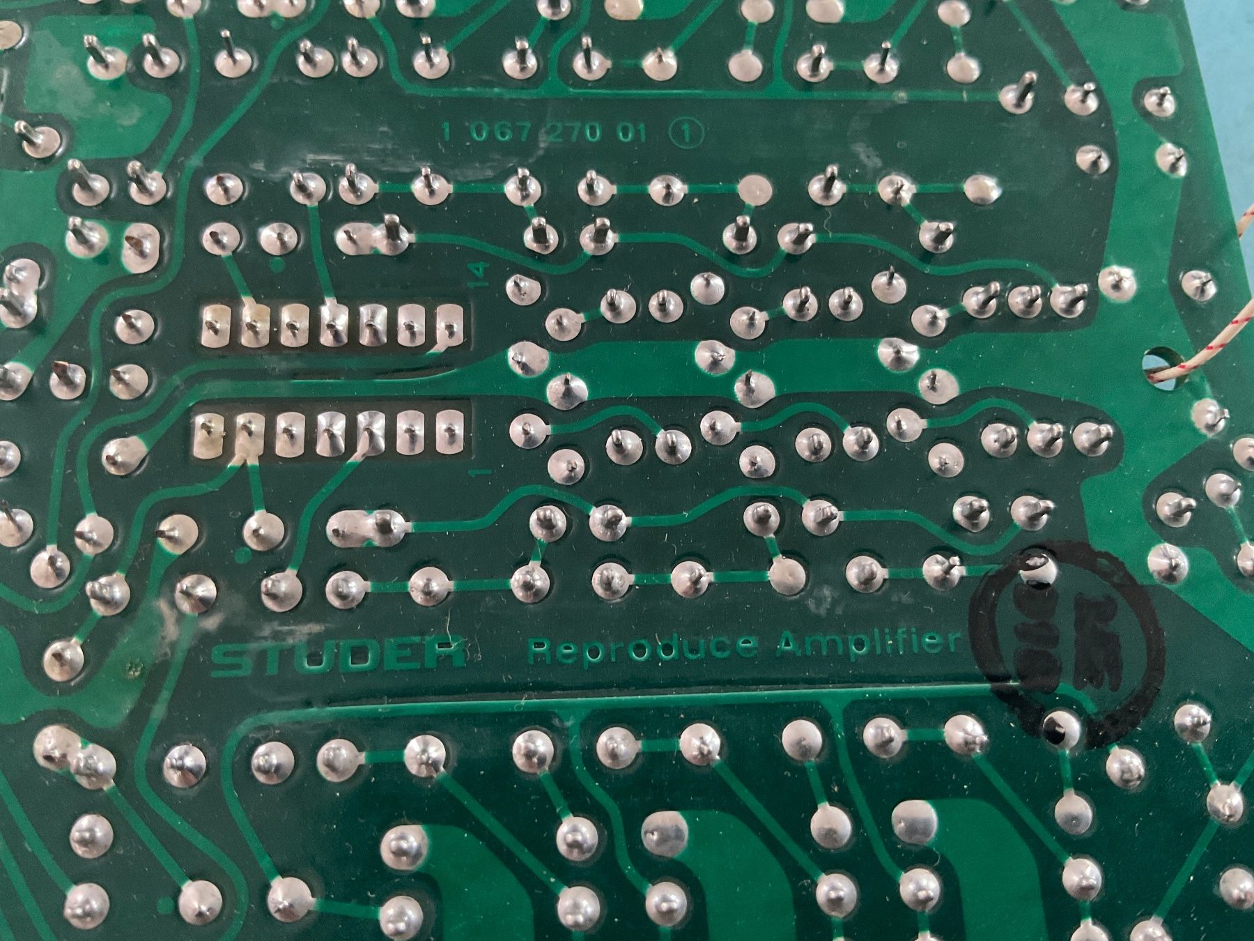 Studer Apparecchi a nastro: Studer  1.067 270 01Reproduce Amplifier – Usato da Langenthal venduto da RronJora 2