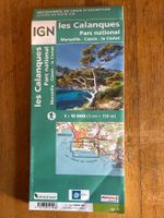 Carte IGN Les Calanques Marseille Cassis La Ciotat 2023