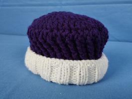 Baby-Strickmütze (newborn) - VIERZACK