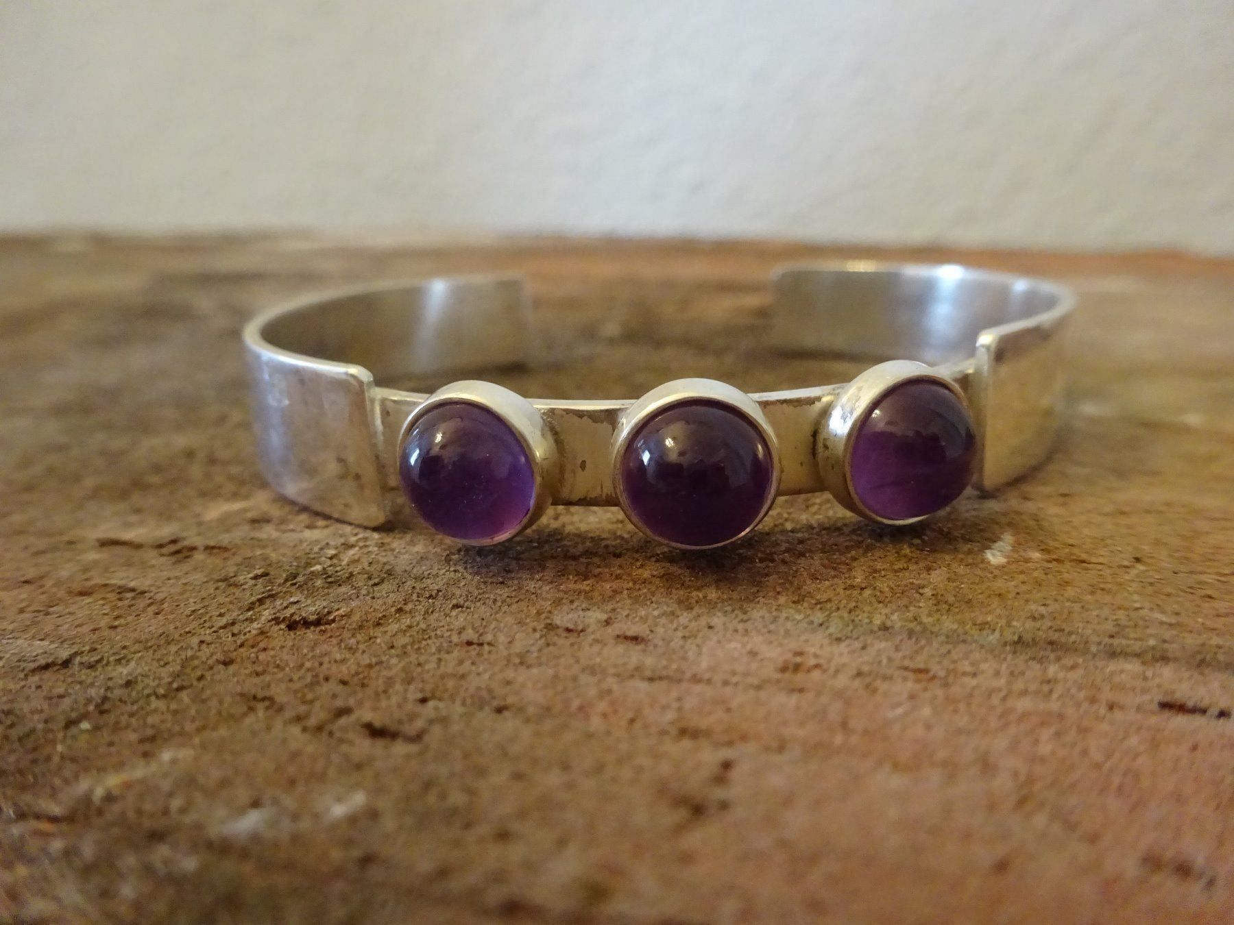 Bracciali & Braccialetti: Armreif Amethyst 925 Silber / PERLI – Usato da Esslingen venduto da FetteSchnecke 2