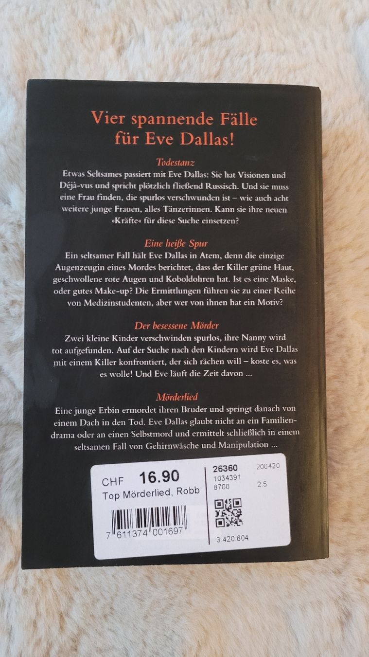 Bücher: 3 Buecher J.D. Robb Nora Roberts  – Gebraucht aus Horgenberg von Klatschmohnmaria 3