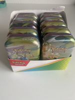 pokemon prismatic evolutions mini tin 10x
