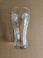 6 Stk Coca Cola Glas, Konturglas, sehr guter Zustand, Top!