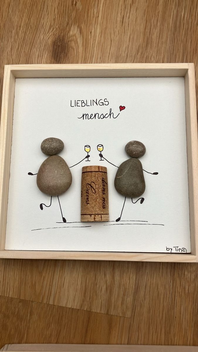 Poster & Bilder: Bild Lieblingsmensch, Steinbild  – Neu und originalverpackt aus Reiden von Juda65