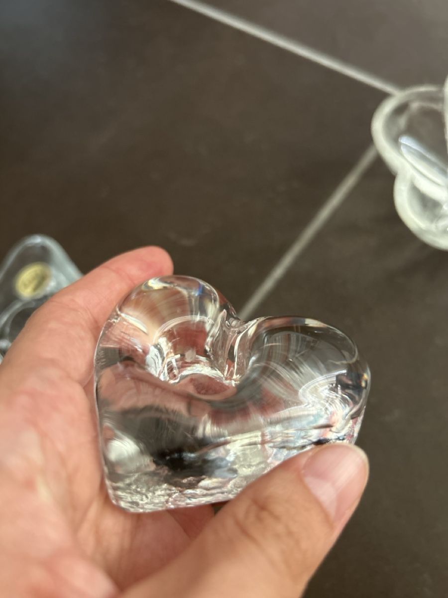 Portacandele: 3 Kerzenständer aus Glas – Usato da Winterthur venduto da Guizza93 2