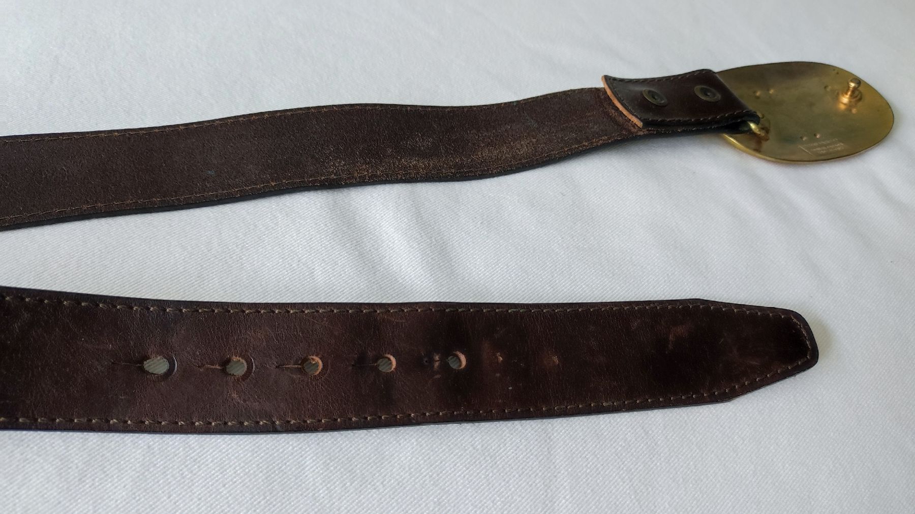 Cinture: Dsquared Gürtel, Leder, braun – Usato da Stäfa venduto da modeflash 3