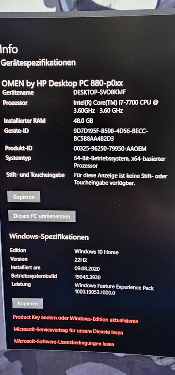HP Omen Desktop PC | Kaufen auf Ricardo