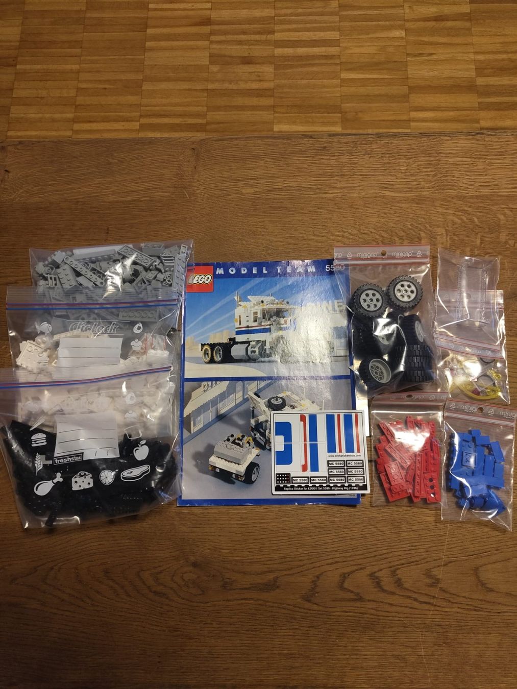 Lego Kit di costruzioni: 5580 Highway Rig – Usato da Herisau venduto da Barclay2005
